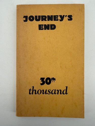 Journey end c sherriff - journey's,